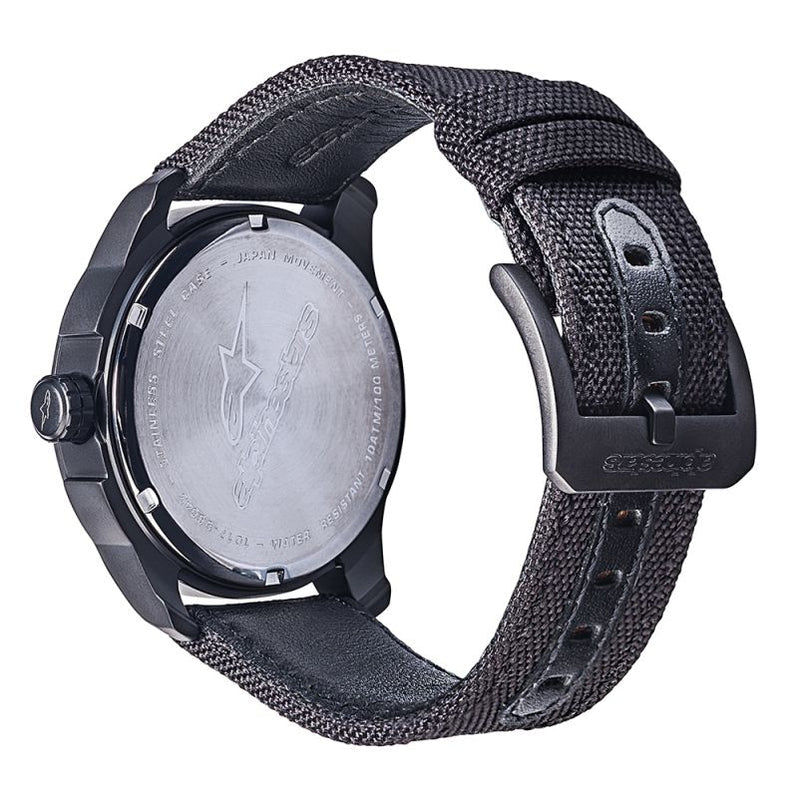 Alpinestars Timepieces Tech Watch 3H Matte Black with Nylon Strap
