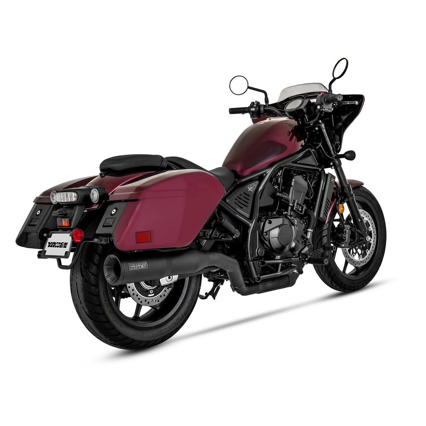 2023 Honda Rebel 1100T Touring Vance & Hines Hi Performance Slip On Exhaust