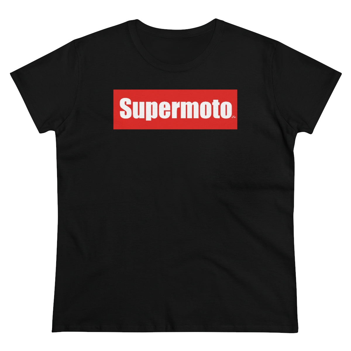 ZXM Apparel Supermoto Red Logo Women's Classic Tee