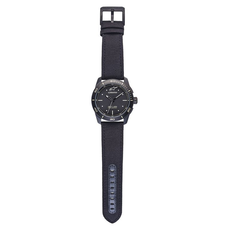 Alpinestars Timepieces Tech Watch 3H Matte Black with Nylon Strap