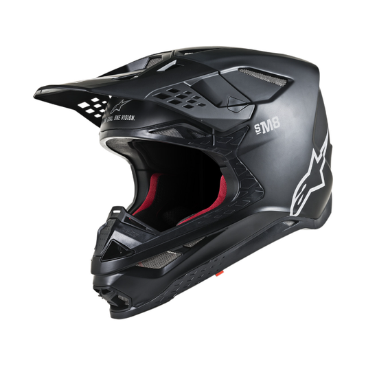 Alpinestars S-M8 Supertech MIPS Offroad Helmet Solid Matte Black
