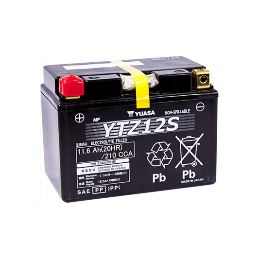 Yuasa YTZ12S Maitenance Free Factory Activated Battery