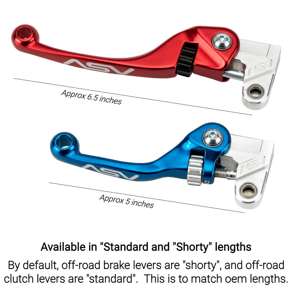 ASV Inventions F4 Series Offroad Brake and Clutch Lever Pro Pack
